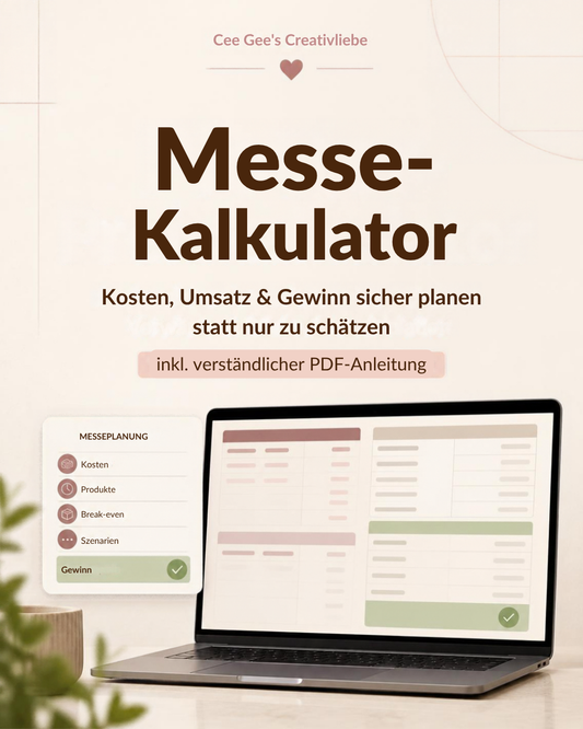 Messe-Kalkulator - Kosten, Umsatz & Gewinn sicher planen
