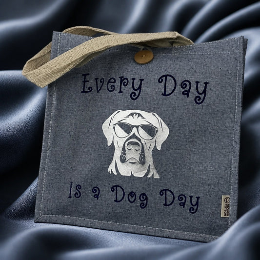 Shopper-Bag "Dog Day" Robuste Stofftasche