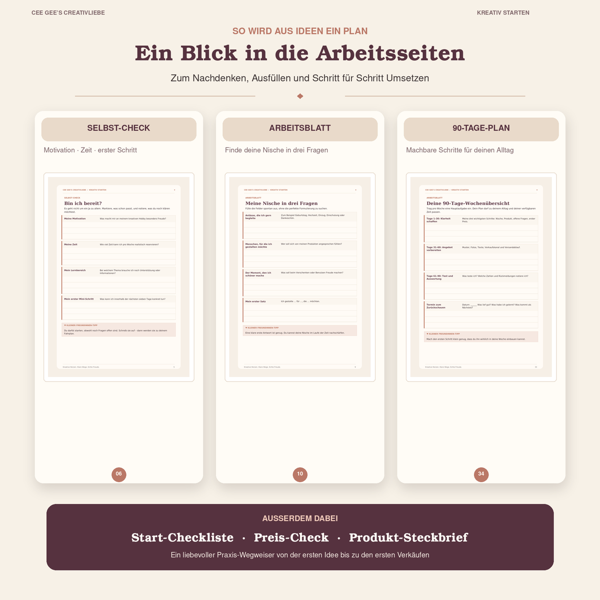 Kreativ starten – Dein PDF-Guide vom Hobby zum Handmade-Business