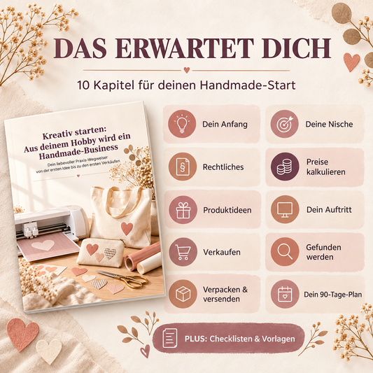 Kreativ starten – Dein PDF-Guide vom Hobby zum Handmade-Business